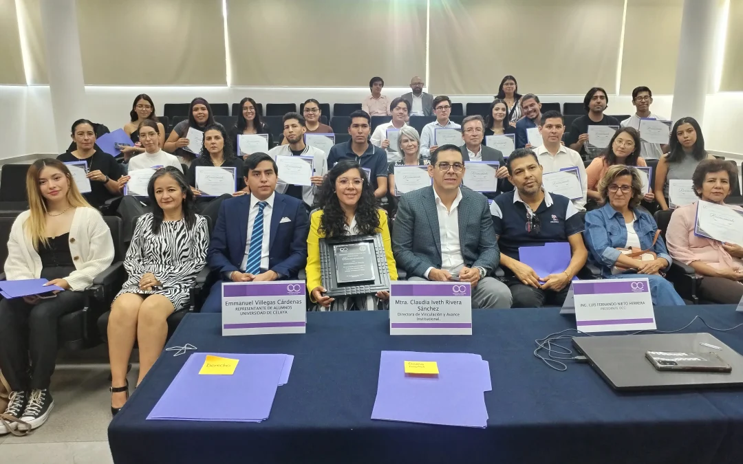 Reconocimiento a alumnos y docentes de la Universidad de Celaya por su participación en la verificación ciudadana 2023
